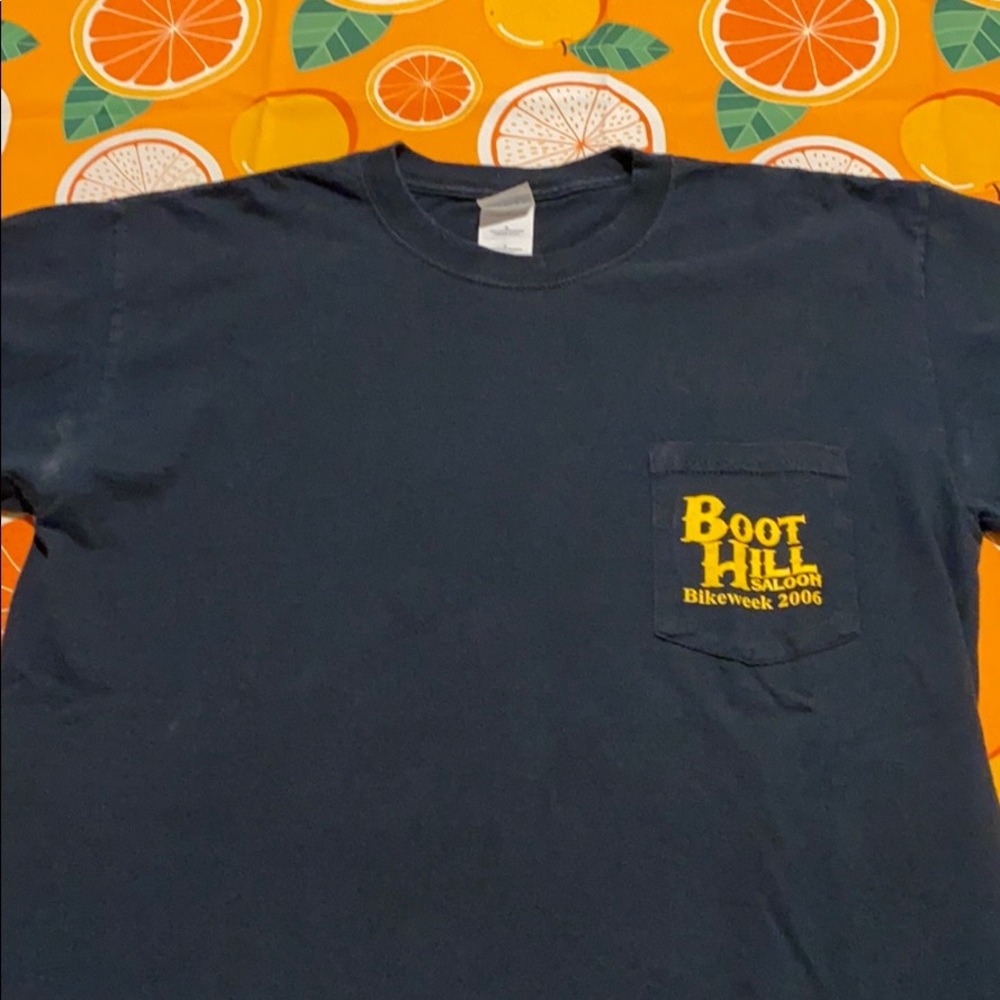 Boot Hill Saloon 2006 Bike Week T-shirt- Sz L